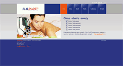 Desktop Screenshot of elaplast.cz